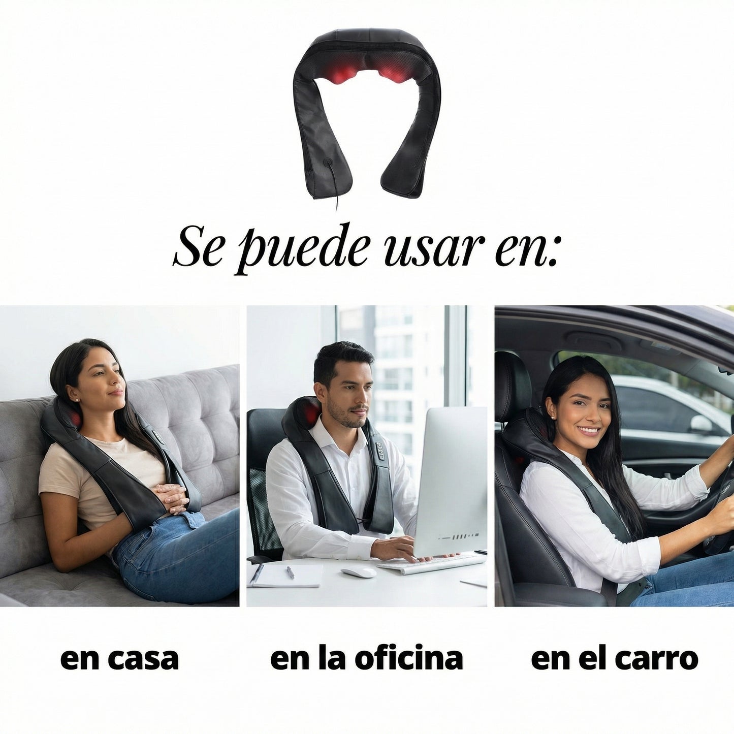 MASAJEADOR CERVICAL INFRAROJO