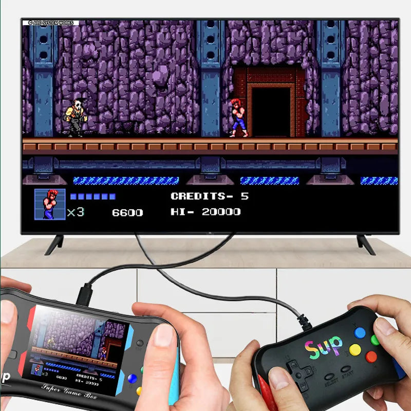 Consola juegos X7 M 500 juegos con contr